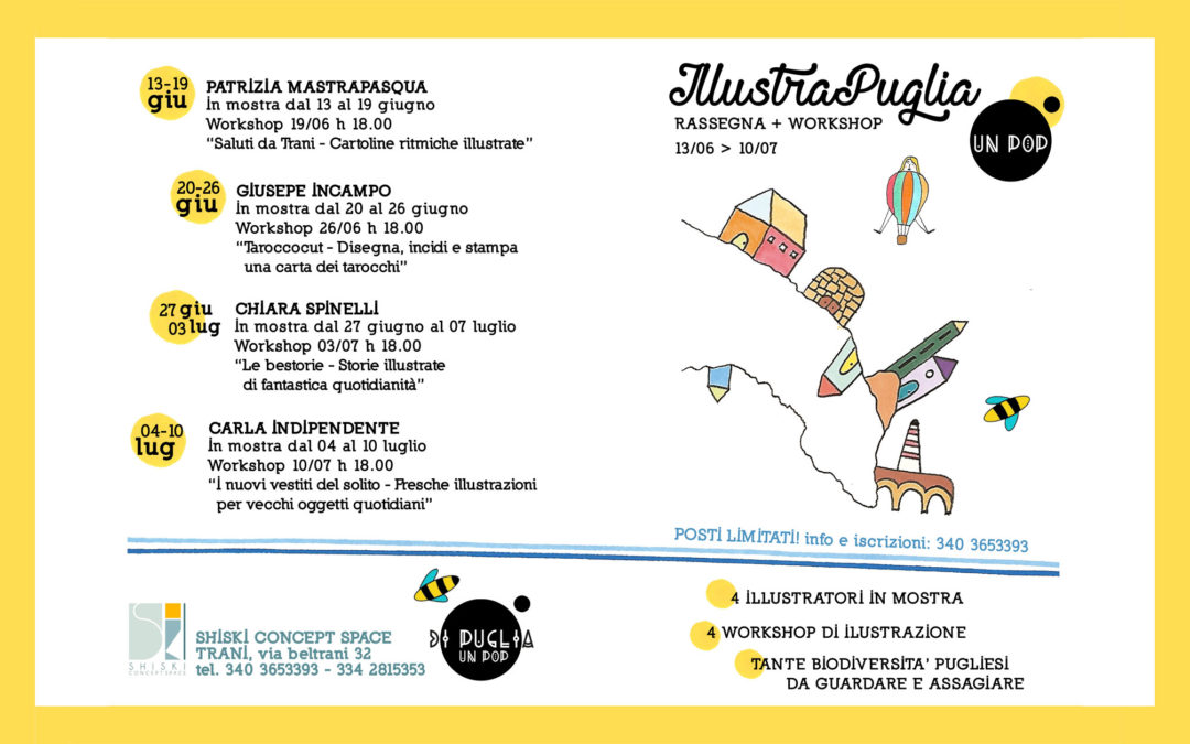 Illustra PUGLIA… un pop!