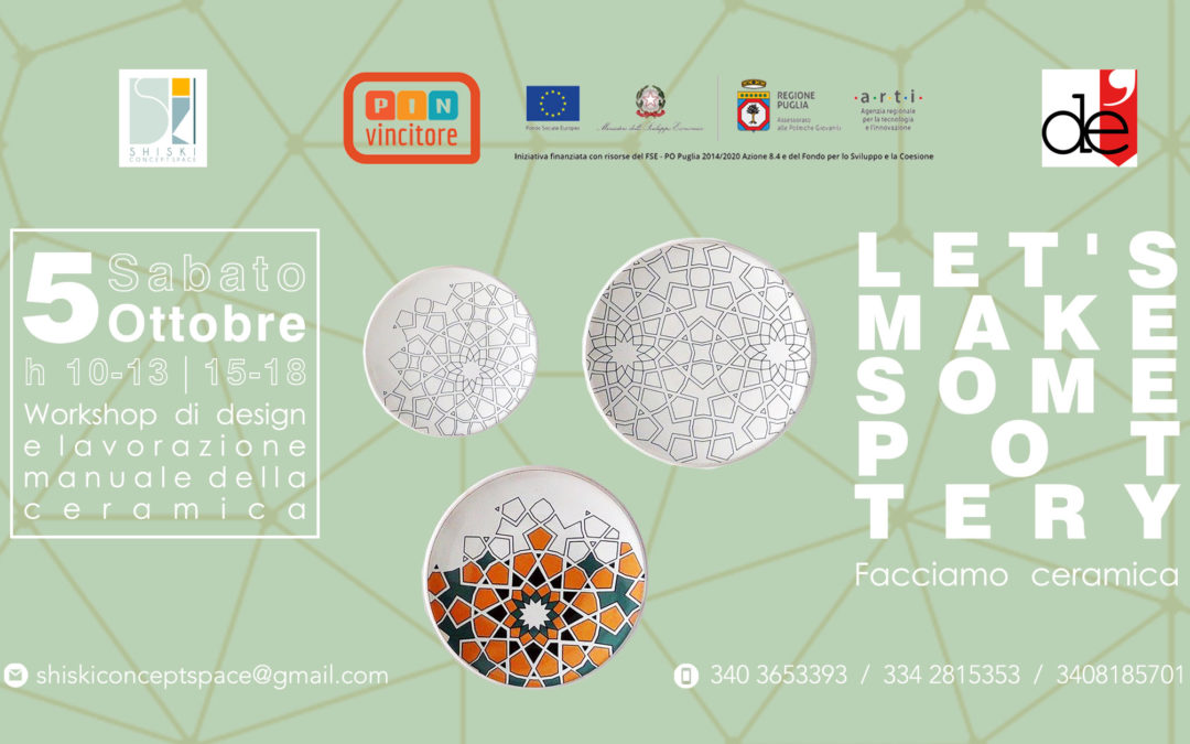 Workshop “Facciamo ceramica!”