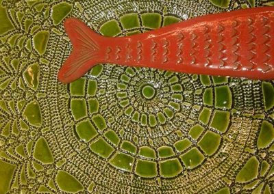 Piattoepesceverderosso