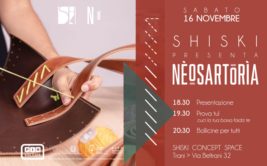 SHISKI presenta NEOSARTORIA